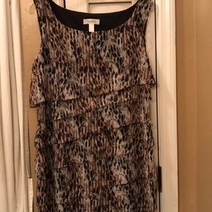 Dressbarn tiered dress Size 10